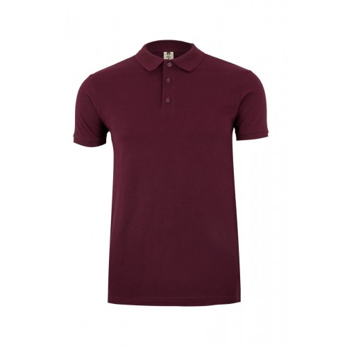 MK215CV.POLO MANGA CORTA 210 WINE XL