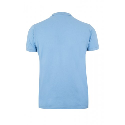 MK215CV.POLO MANGA CORTA 210 SKY BLUE 2XL