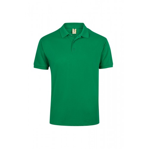 MK215CV.POLO MANGA CORTA 210 KELLY GREEN 5XL