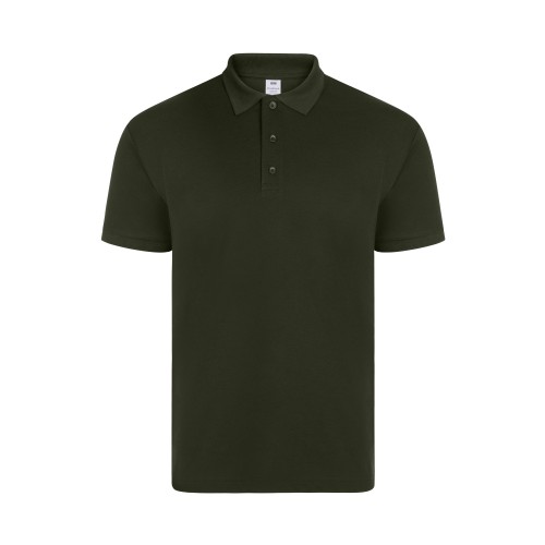 MK215CV.POLO MANGA CORTA 210 KHAKI GREEN S