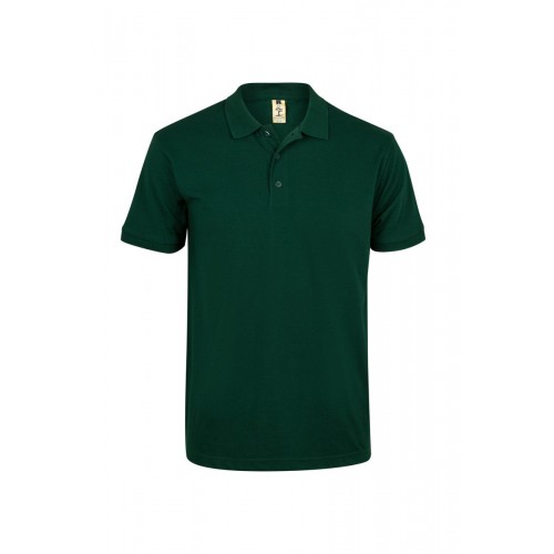 MK215CV.POLO MANGA CORTA 210 BOTTLE GREEN XL