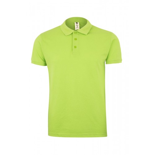 MK215CV.POLO MANGA CORTA 210 LIME 5XL