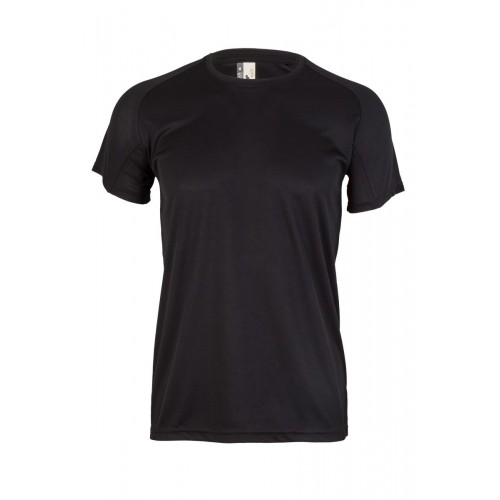 MK520V.CAMISETA TÉCNICA MANGA CORTA BLACK L