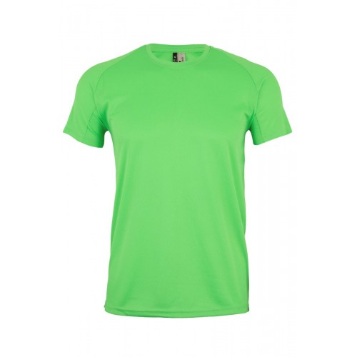 MK520V.CAMISETA TÉCNICA MANGA CORTA LIME FLÚOR 3XL