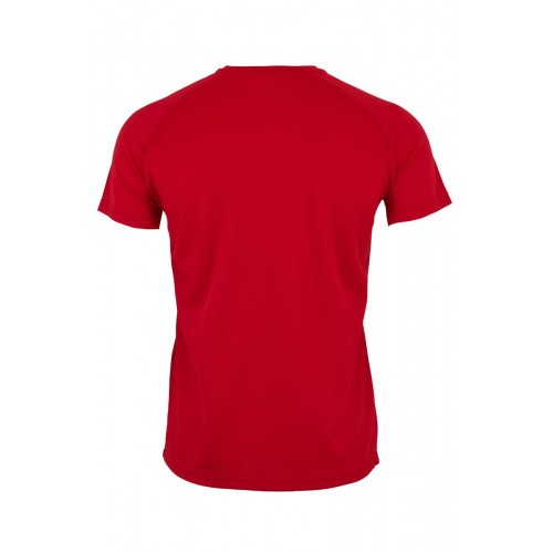 MK521V.CAMISETA TÉCNICA MC KIDS RED 12/14