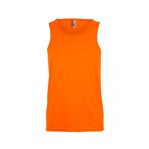 MK525V.CAMISETA TÉCNICA TIRANTES FLUOR ORANGE 2XL