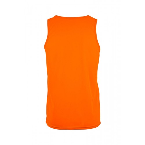 MK525V.CAMISETA TÉCNICA TIRANTES FLUOR ORANGE 2XL