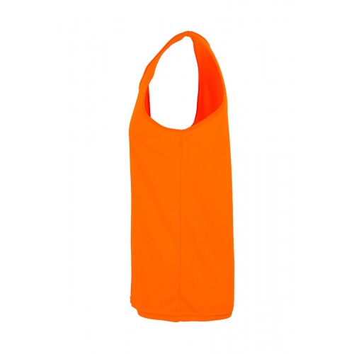 MK525V.CAMISETA TÉCNICA TIRANTES FLUOR ORANGE 2XL