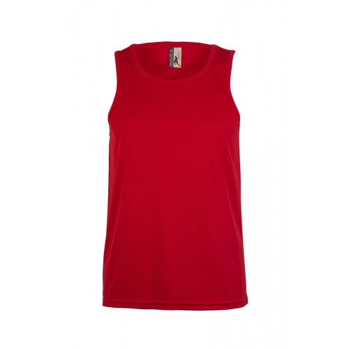 MK525V.CAMISETA TÉCNICA TIRANTES RED XL