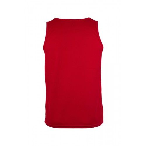 MK525V.CAMISETA TÉCNICA TIRANTES RED 2XL