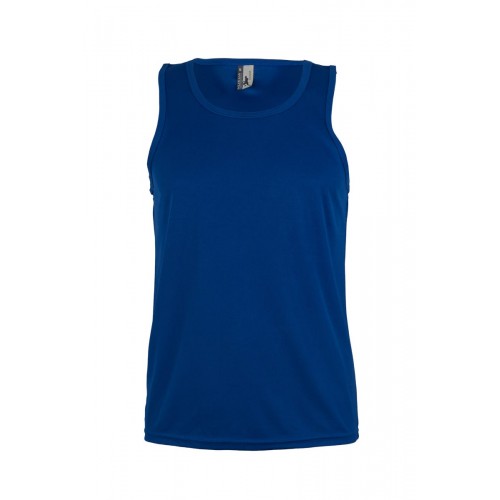 MK525V.CAMISETA TÉCNICA TIRANTES ROYAL BLUE S