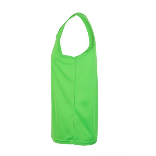 MK525V.CAMISETA TÉCNICA TIRANTES LIME FLÚOR 2XL