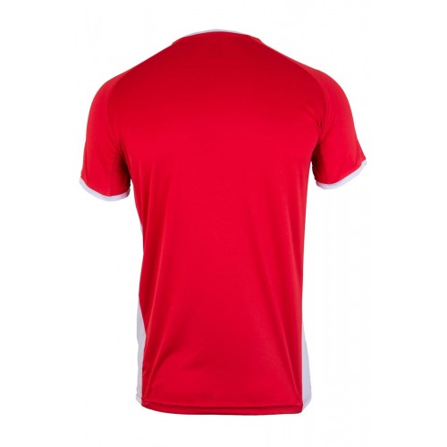 MK530V.CAMISETA TÉCNICA MC BICOLOR RED/WHITE 2XL