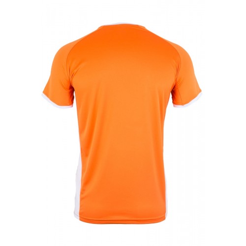 MK530V.CAMISETA TÉCNICA MC BICOLOR ORANGE/WHITE 2XL