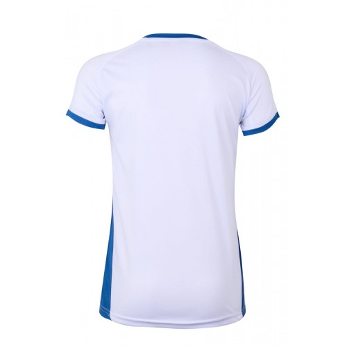 MK531V.CAMISETA TÉCNICA BIC KIDS WHITE/ROYAL BLUE 12/14