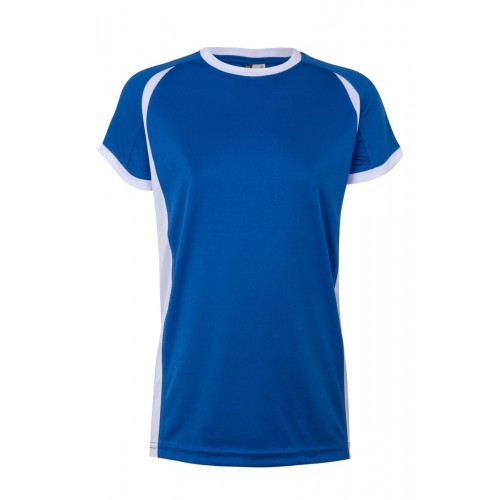 MK531V.CAMISETA TÉCNICA BIC KIDS ROYAL BLUE/WHITE 7/8