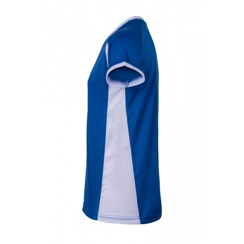 MK531V.CAMISETA TÉCNICA BIC KIDS ROYAL BLUE/WHITE 12/14