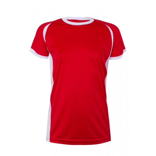 MK531V.CAMISETA TÉCNICA BIC KIDS RED/WHITE 5/6