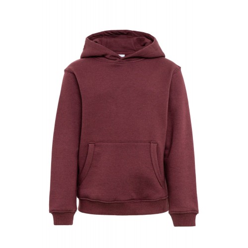 MK606V.SUDADERA CON CAPUCHA KIDS WINE 5/6