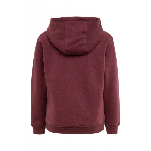 MK606V.SUDADERA CON CAPUCHA KIDS WINE 1/2