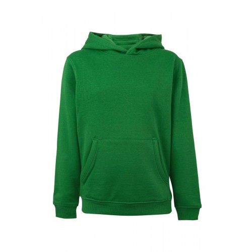 MK606V.SUDADERA CON CAPUCHA KIDS REAL GREEN 7/8