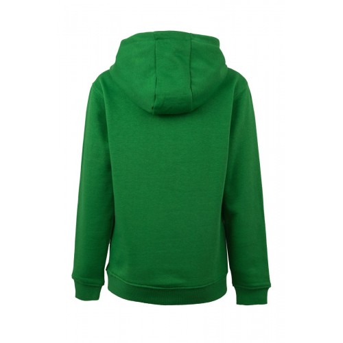 MK606V.SUDADERA CON CAPUCHA KIDS REAL GREEN 12/14
