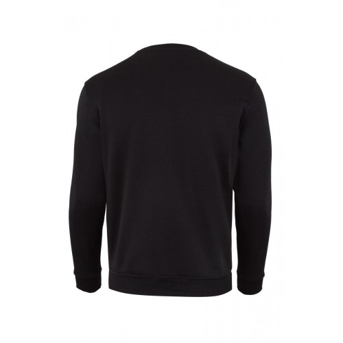 MK620V.SUDADERA CUELLO REDONDO BLACK 2XL