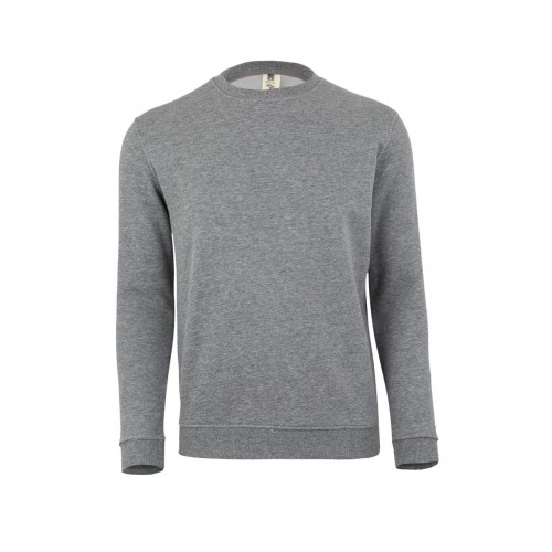 MK620V.SUDADERA CUELLO REDONDO HEATHER GREY XL