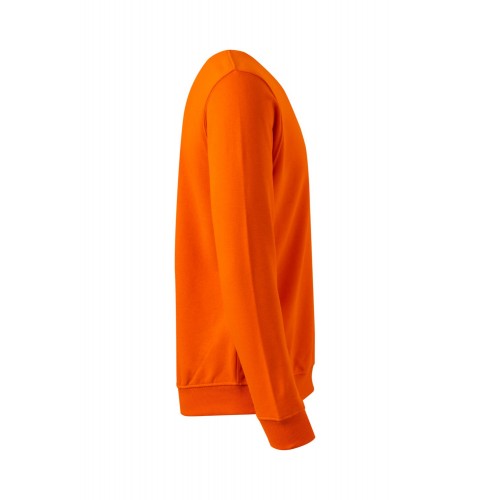MK620V.SUDADERA CUELLO REDONDO ORANGE 2XL