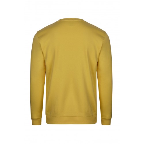 MK620V.SUDADERA CUELLO REDONDO SUMMER YELLOW S