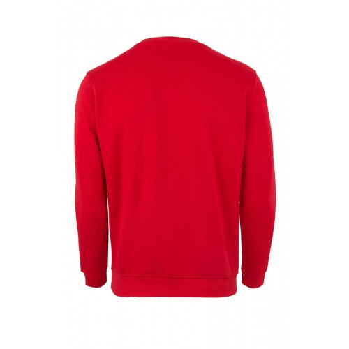 MK620V.SUDADERA CUELLO REDONDO RED 2XL