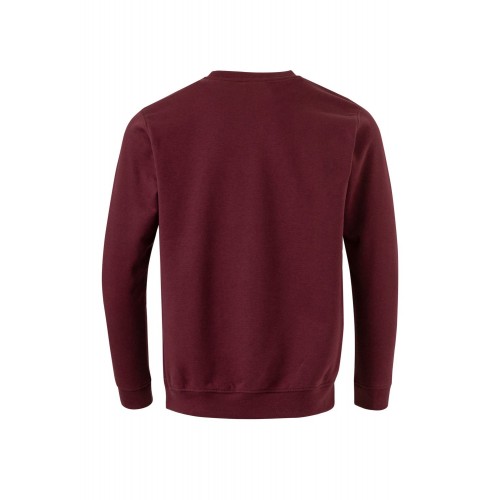 MK620V.SUDADERA CUELLO REDONDO WINE 2XL