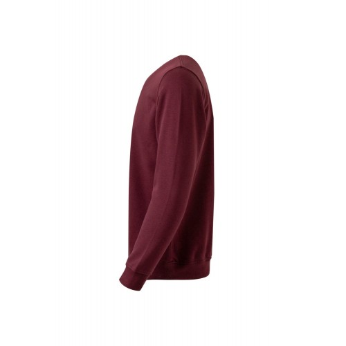 MK620V.SUDADERA CUELLO REDONDO WINE 2XL