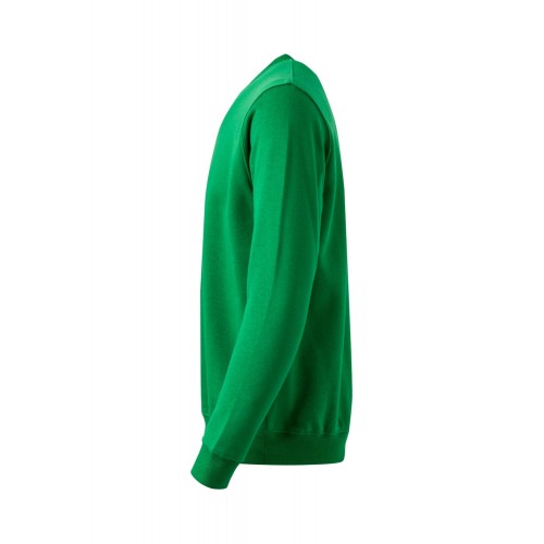 MK620V.SUDADERA CUELLO REDONDO KELLY GREEN 2XL
