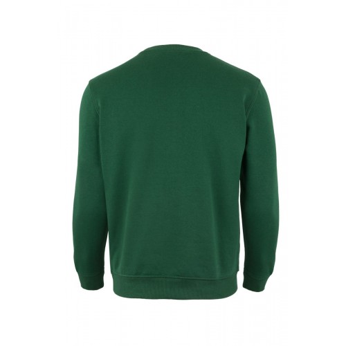 MK620V.SUDADERA CUELLO REDONDO BOTTLE GREEN 2XL