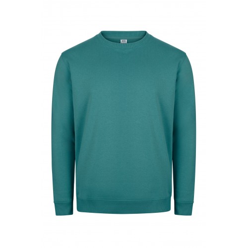 MK620V.SUDADERA CUELLO REDONDO TEAL L