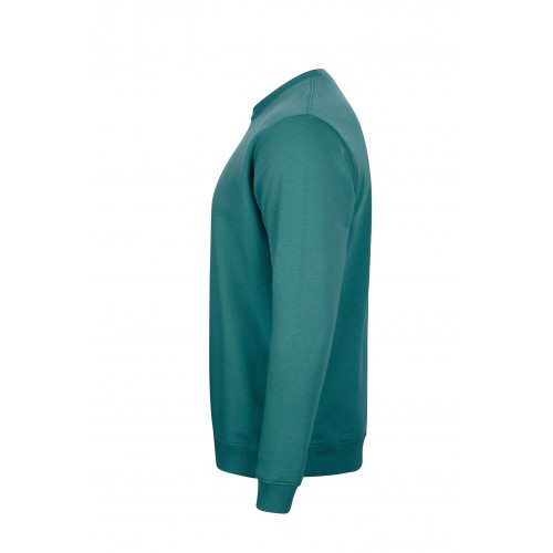 MK620V.SUDADERA CUELLO REDONDO TEAL S