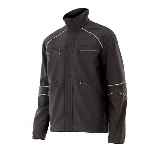 MONCAYO.SOFT SHELL NEGRO 2XL