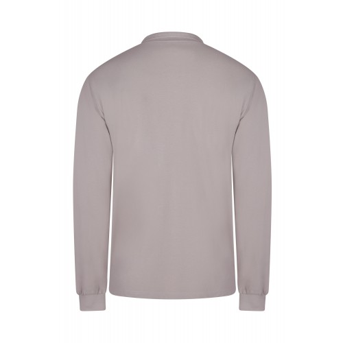 PL200UC.POLO UNISEX MANGA LARGA CLOUD GREY S