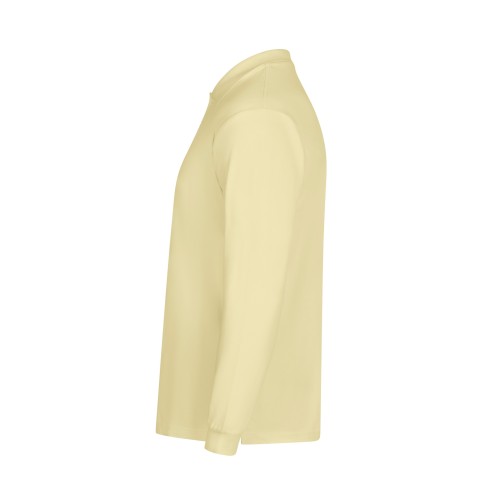 PL200UC.POLO UNISEX MANGA LARGA BUTTER YELLOW S