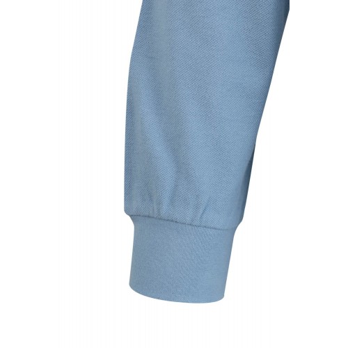 PL200UC.POLO UNISEX MANGA LARGA SKY BLUE 2XL