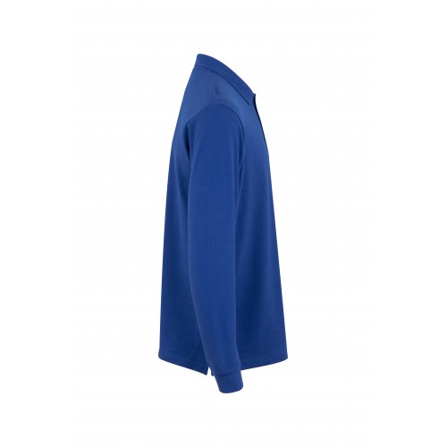 PL200UC.POLO UNISEX MANGA LARGA ROYAL BLUE 2XL