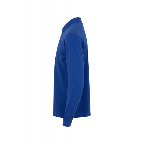 PL200UC.POLO UNISEX MANGA LARGA ROYAL BLUE 2XL
