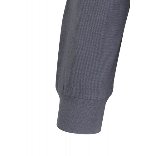 PL200UC.POLO UNISEX MANGA LARGA BLUE FOG 2XL