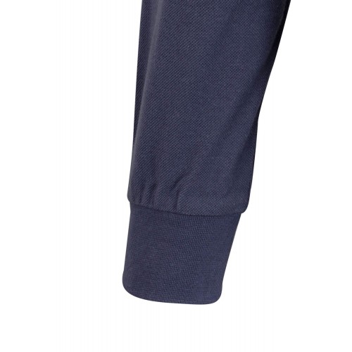 PL200UC.POLO UNISEX MANGA LARGA DENIM BLUE 2XL