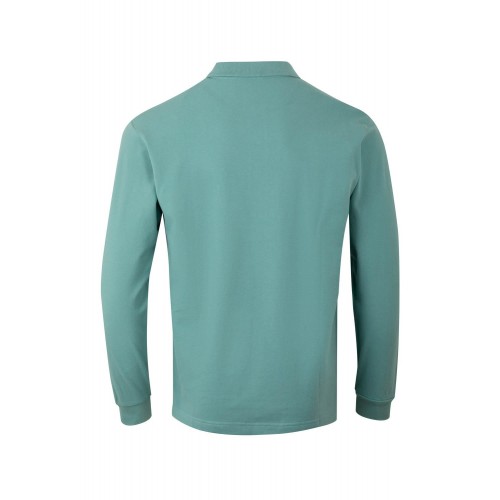 PL200UC.POLO UNISEX MANGA LARGA SAGE 2XL