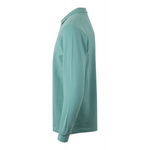 PL200UC.POLO UNISEX MANGA LARGA SAGE 2XL