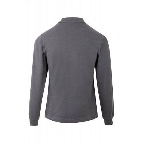 PL200WC.POLO MANGA LARGA MUJER DARK GREY 2XL