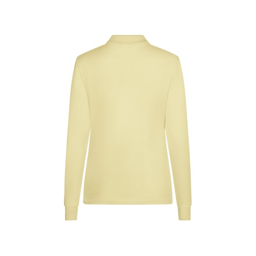 PL200WC.POLO MANGA LARGA MUJER BUTTER YELLOW XS