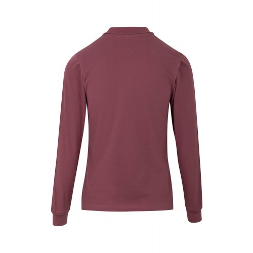 PL200WC.POLO MANGA LARGA MUJER GRAPE 2XL